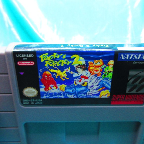 Pocky & Rocky 2 For The Super Nintendo - Picture 6 of 12